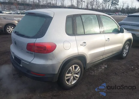 2012 Volkswagen Tiguan S z USA, uszkodzony, nr VIN WVGAV7AX4CW529409